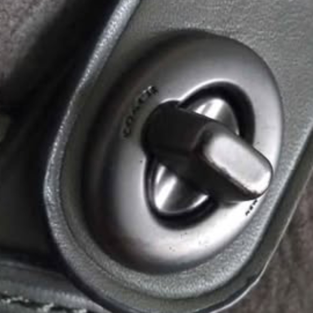 Coach Moto Genuine Shearling Boots size  8B - Picture 6 of 10